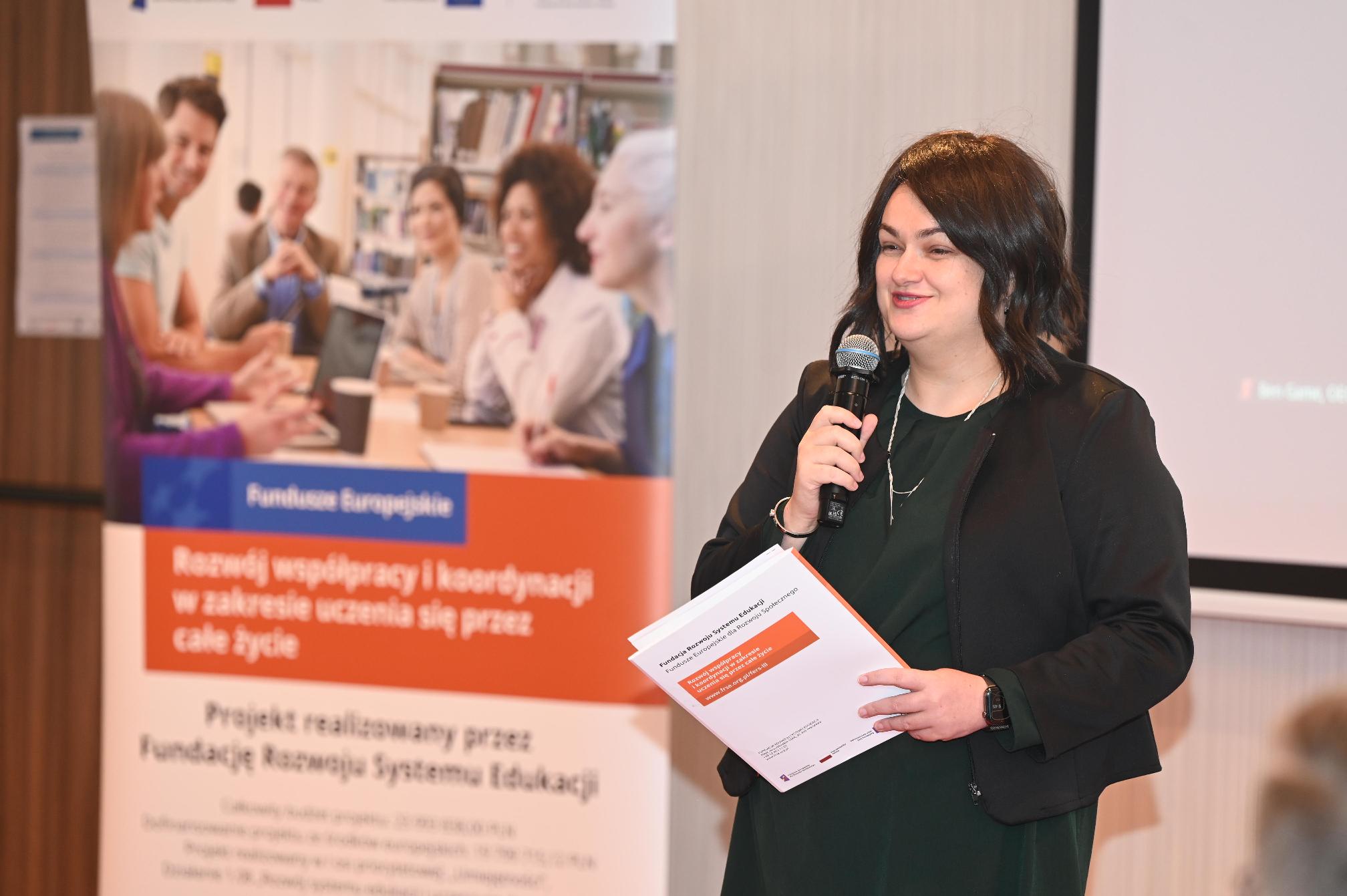 Alina Prochasek, Członkini Zarządu FRSE, fot. Szymon Łaszewski, FRSE