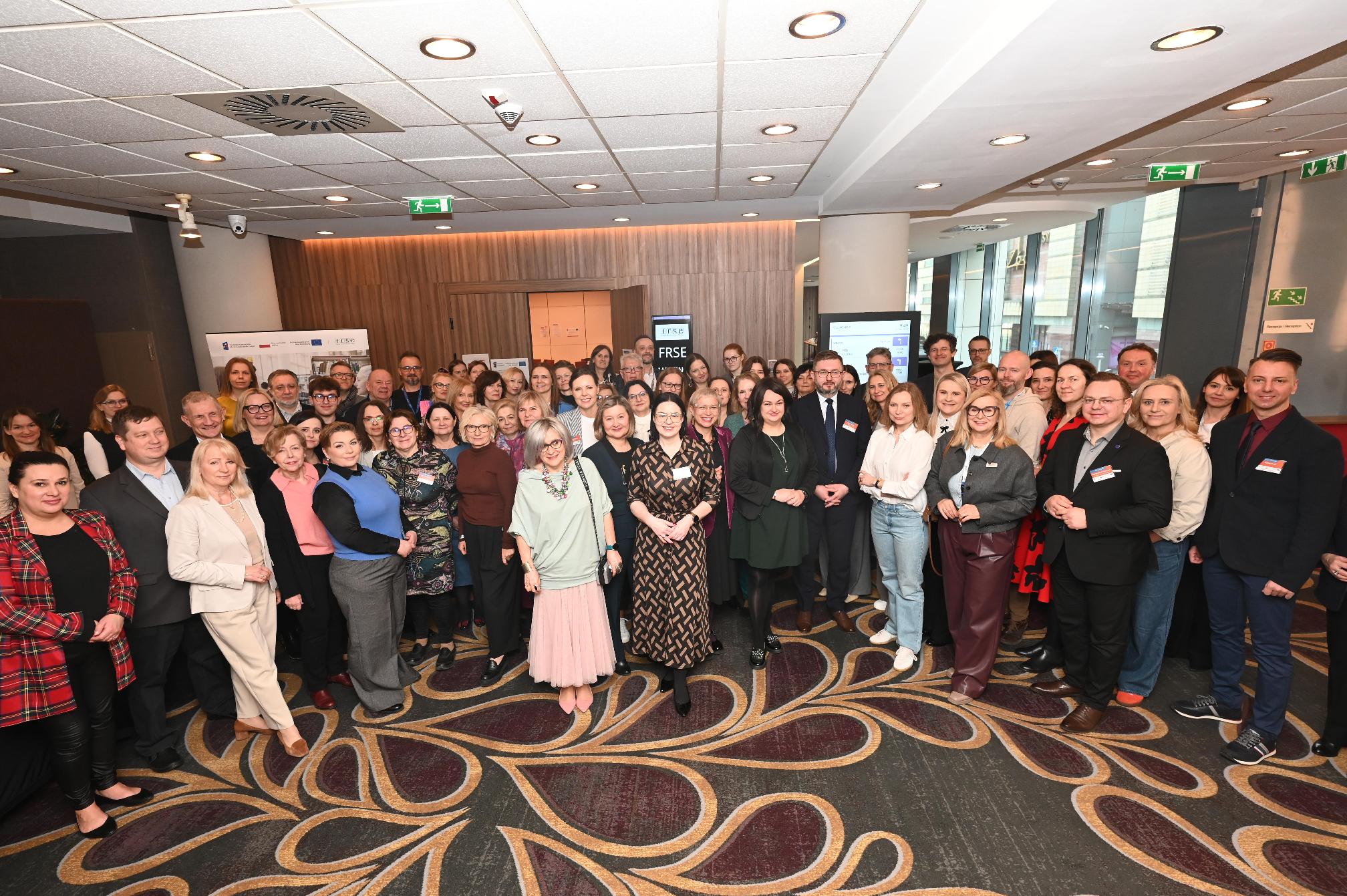 Uczestnicy spotkania, fot. Szymon Łaszewski, FRSE