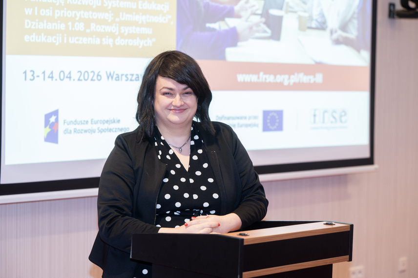 Alina Prochasek, Członkini Zarządu FRSE, fot. Szymon Łaszewski, FRSE